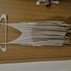 POL Asymmetrical Tan Dress